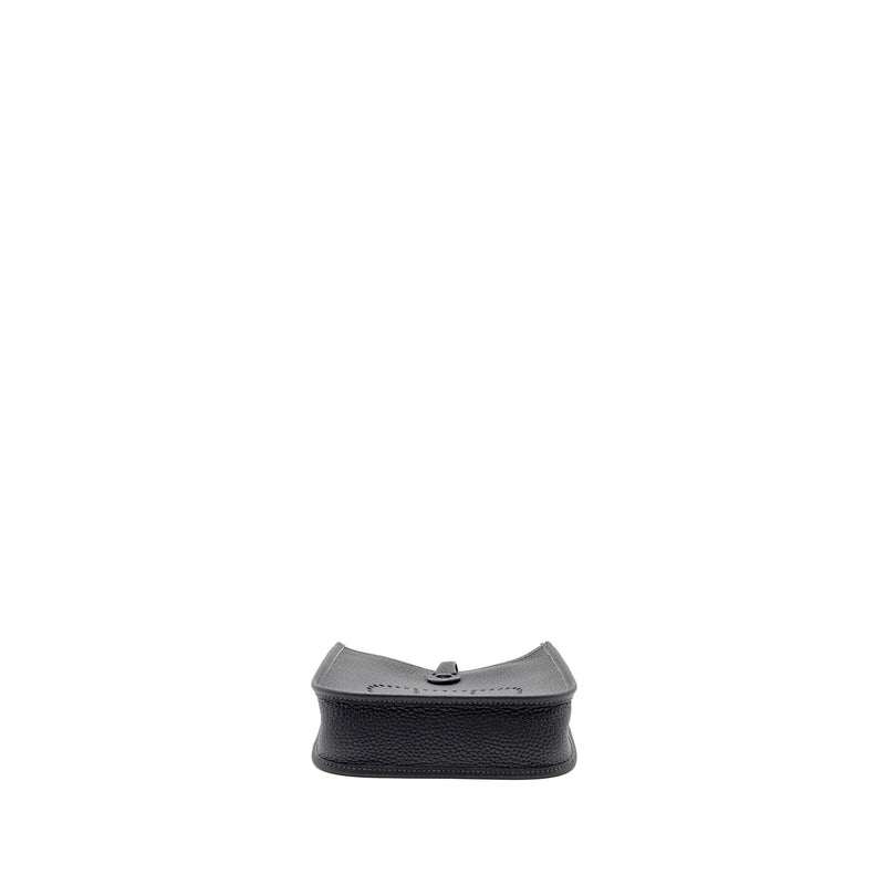 Hermes Mini Evelyne Clemence Caban with Multicolour Strap SHW Stamp b