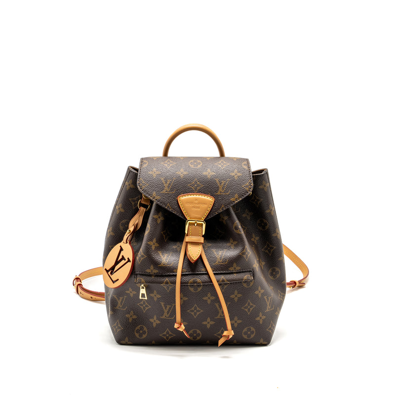 LOUIS VUITTON Montsouris PM Backpack Monogram Canvas GHW