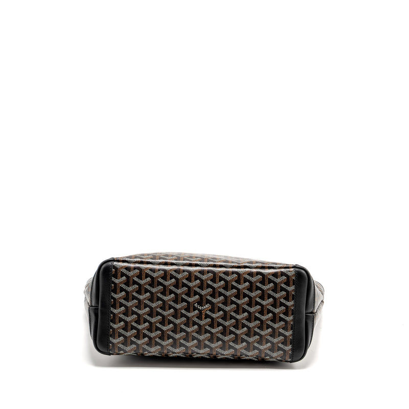 Goyard Artois PM Tote Bag Goyardline Canvas Black SHW