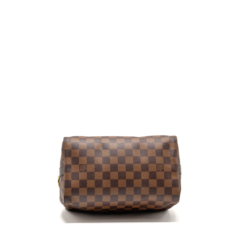 Louis Vuitton Speedy Bandouliere 25 Damier Ebene Canvas GHW