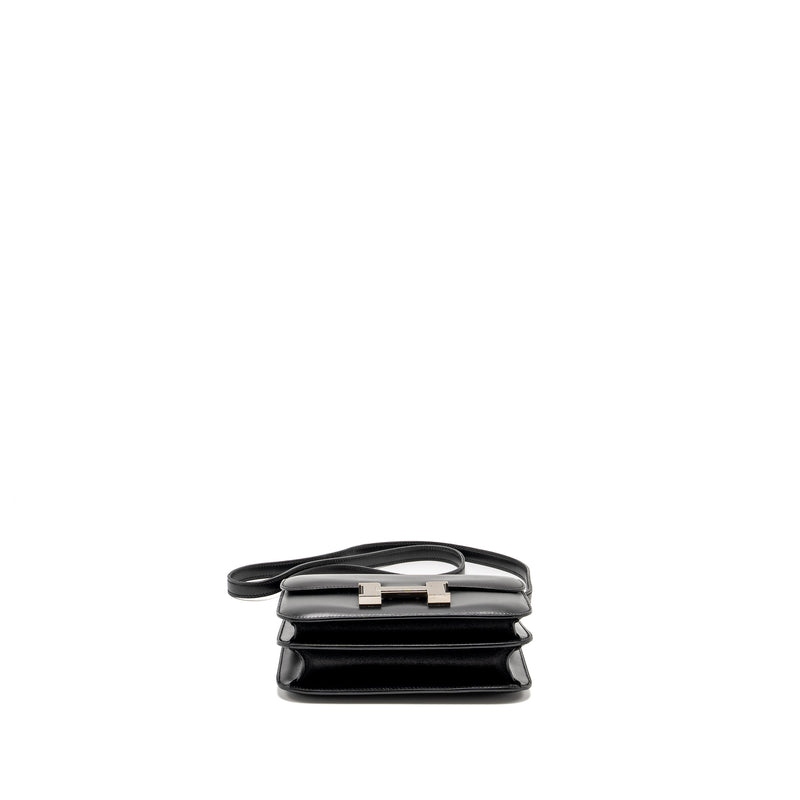 Hermes Mini Constance Box Black SHW Stamp Y