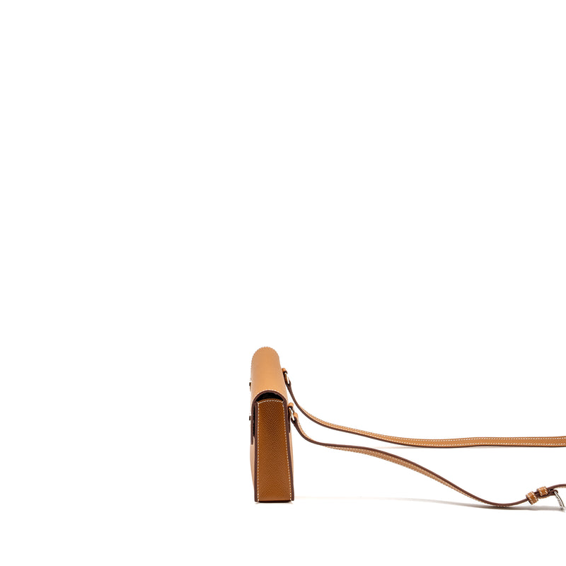 Hermes Hermesnap Epsom Gold SHW Stamp W