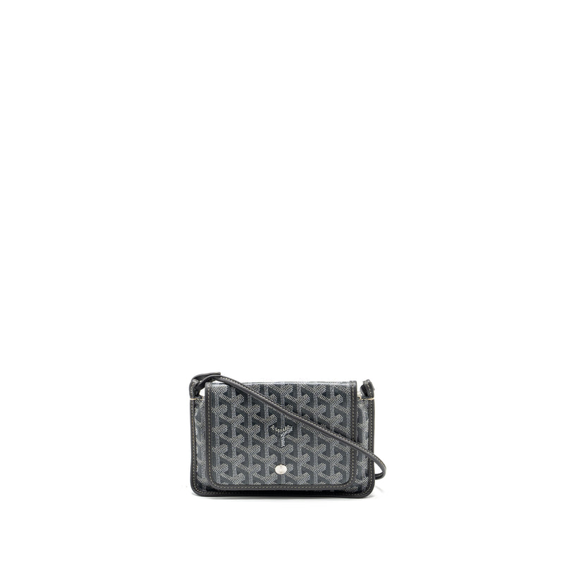 Goyard Portefeuille pochette plumet Goyardine Canvas / Leather Grey SHW
