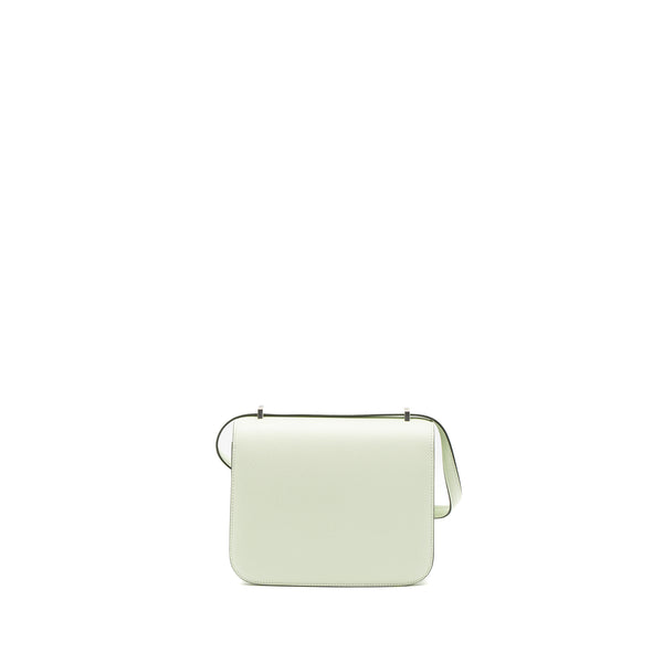 Hermes Mini Constance Epsom Vert Fizz SHW Stamp U (New Version)
