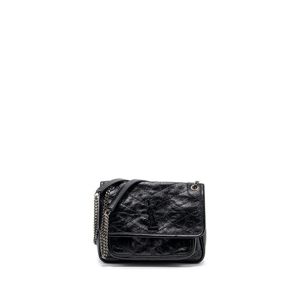 Saint Laurent Niki Baby Calfskin Black Ruthenium hardware
