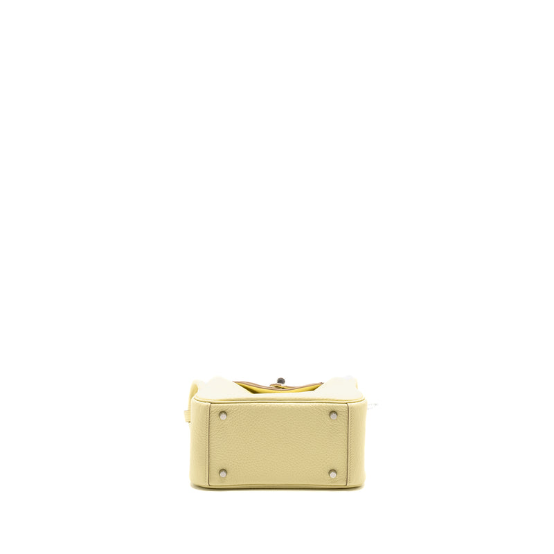 Hermes Mini Lindy II Clemence Jaune Milton SHW STAMP W