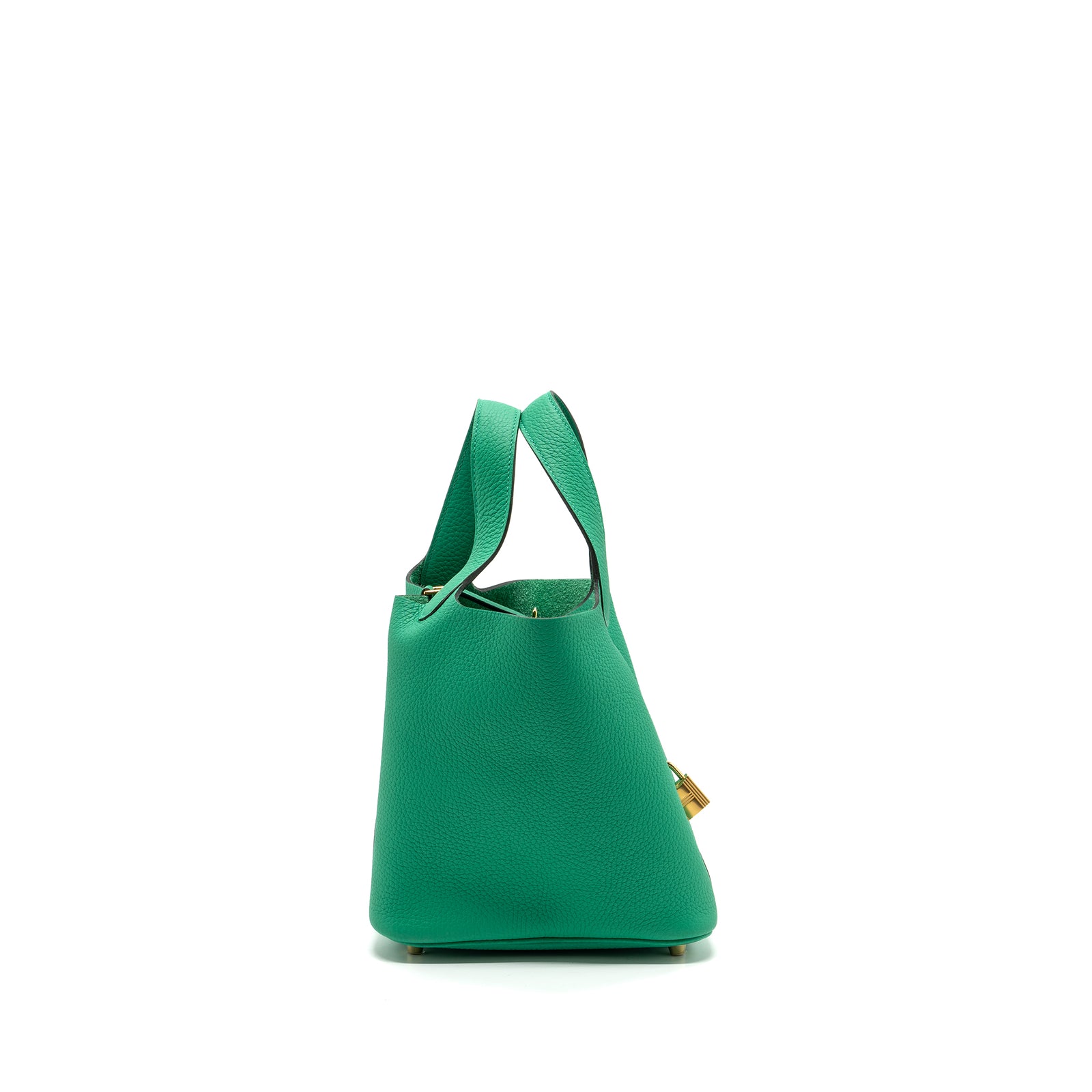 【希少★大人気春色グリーン】HERMES★ バッグ Picotin Lock 18 希少☆大人気春色グリーン】HERMES☆ バッグ Picotin Lock 18