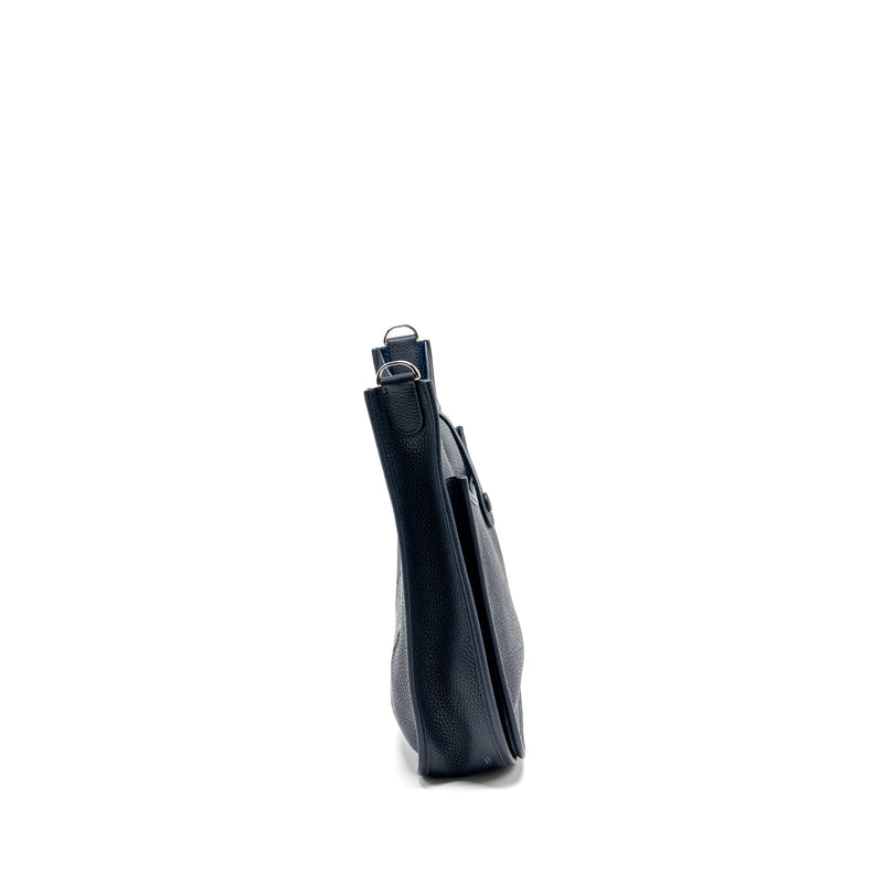 Hermes Evelyne 29 clemence blue nuit SHW stamp C