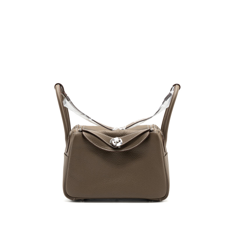 Hermes Lindy 30 Clemence Etoupe SHW Stamp C