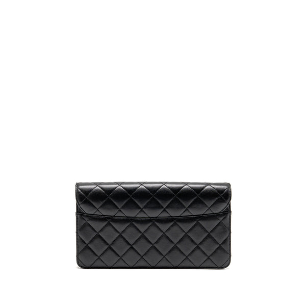Chanel Beauty Lock Flap Bag Sheepskin Black GHW