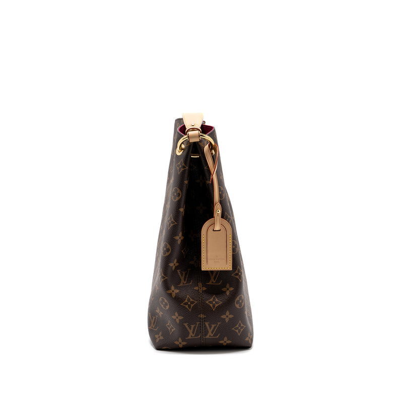 LOUIS VUITTON GRACEFUL MM MONOGRAM CANVAS GHW (NEW VERSION)