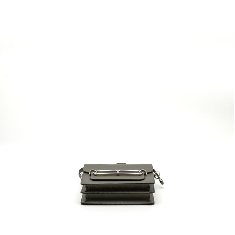 Hermes Mini Roulis Evercolor Gris Meyer SHW Stamp U