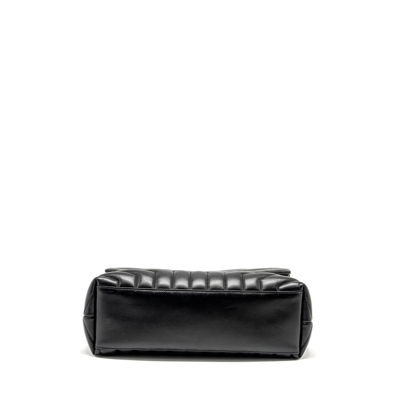 Saint Laurent /YSL Medium Lou Lou Bag Calfskin Black Ruthenium Hardware