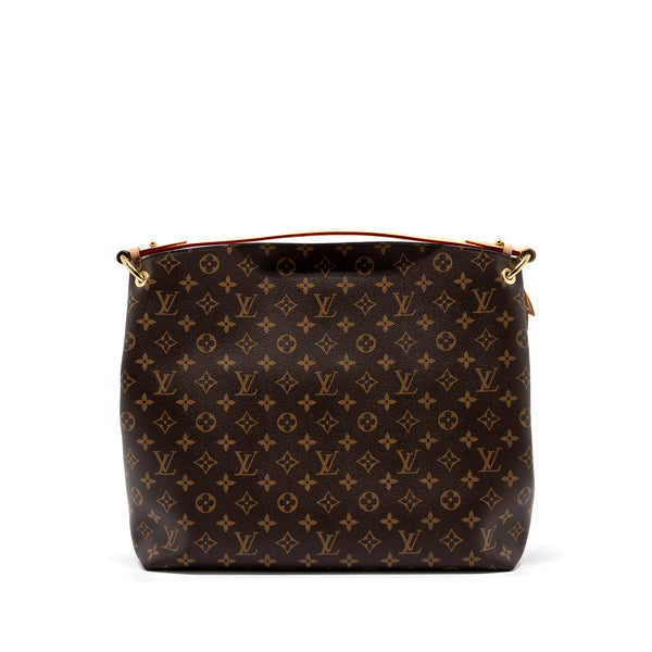 LOUIS VUITTON GRACEFUL MM MONOGRAM CANVAS GHW (NEW VERSION)