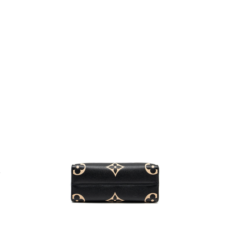 Louis Vuitton Onthego PM Bicolour Monogram Empreinte Black/Beige GHW