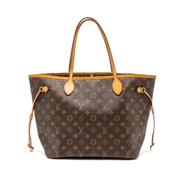 Louis Vuitton Neverfull MM Monogram Canvas GHW