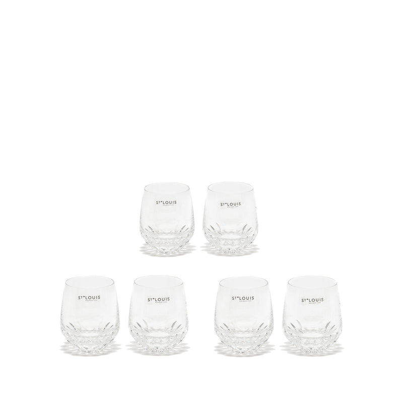 Hermes Saint Louis Cups Crystal Set of 6