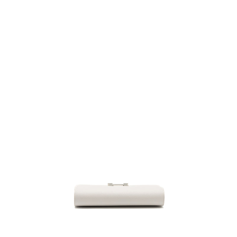 Hermes Constance To Go Epsom Gris Pale SHW Stamp B