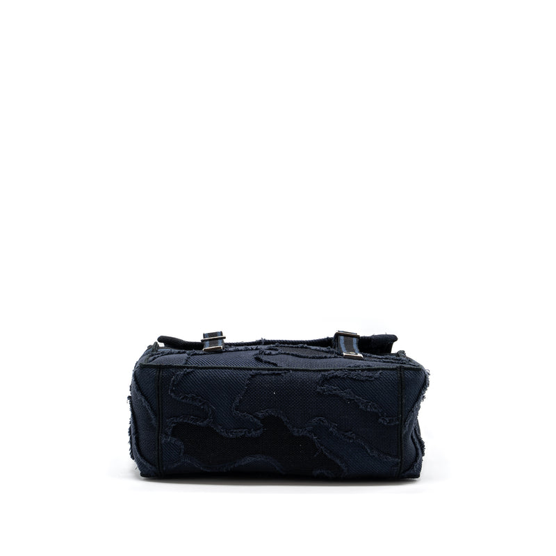 Dior Diorcamp Messenger Bag Canvas Dark Blue SHW