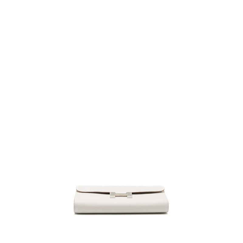 Hermes Constance To Go Epsom Gris Pale SHW Stamp B