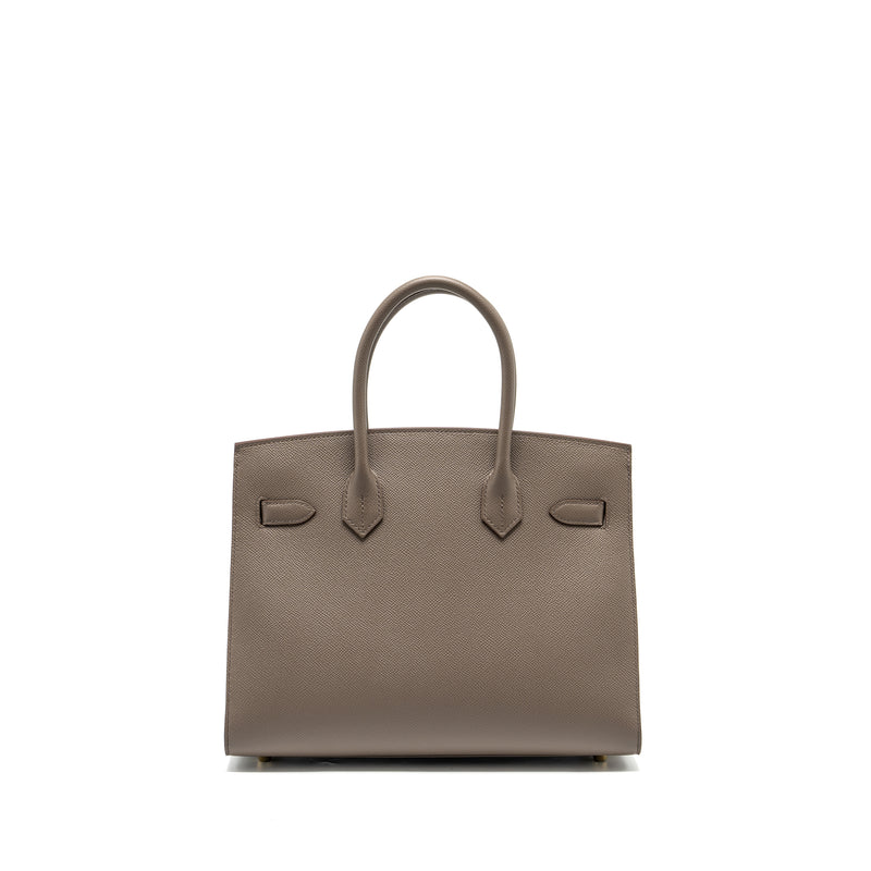 Hermes Birkin 30 sellier epsom Gris Etain GHW stamp Z