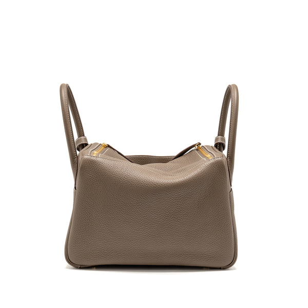 Hermes Lindy 30 Clemence Etoupe GHW stamp U