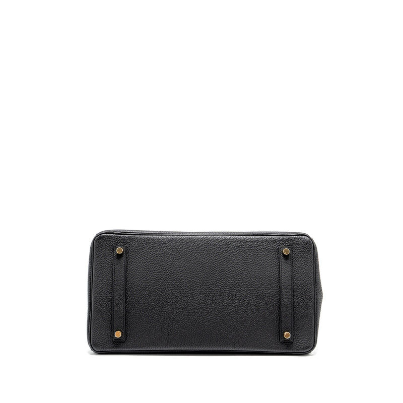 Hermes Birkin 35 Togo Black GHW Stamp D