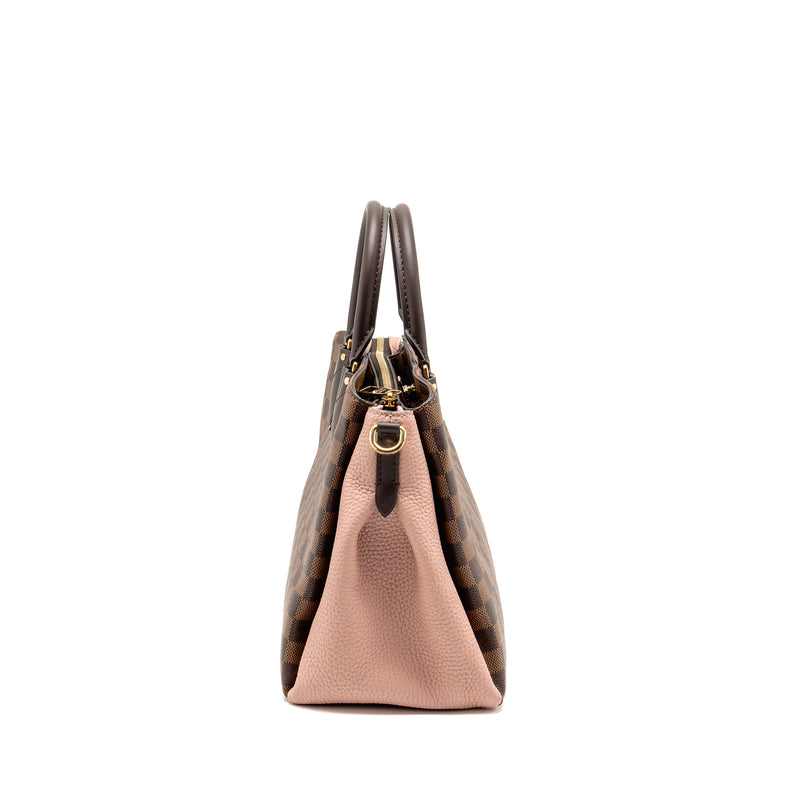 Louis Vuitton Normandy Tote Bag DAMIER Ebene Canvas Magnolia GHW