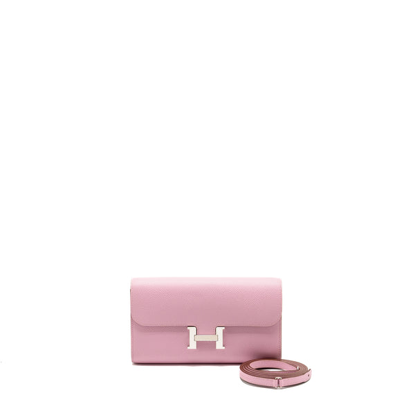 Hermes Constance to Go Epsom MAUVE SYLVESTRE SHW Stamp U
