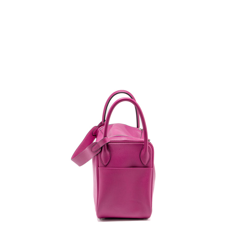 Hermes Lindy 30 Evercolor L3 Rose Pourpre SHW Stamp A