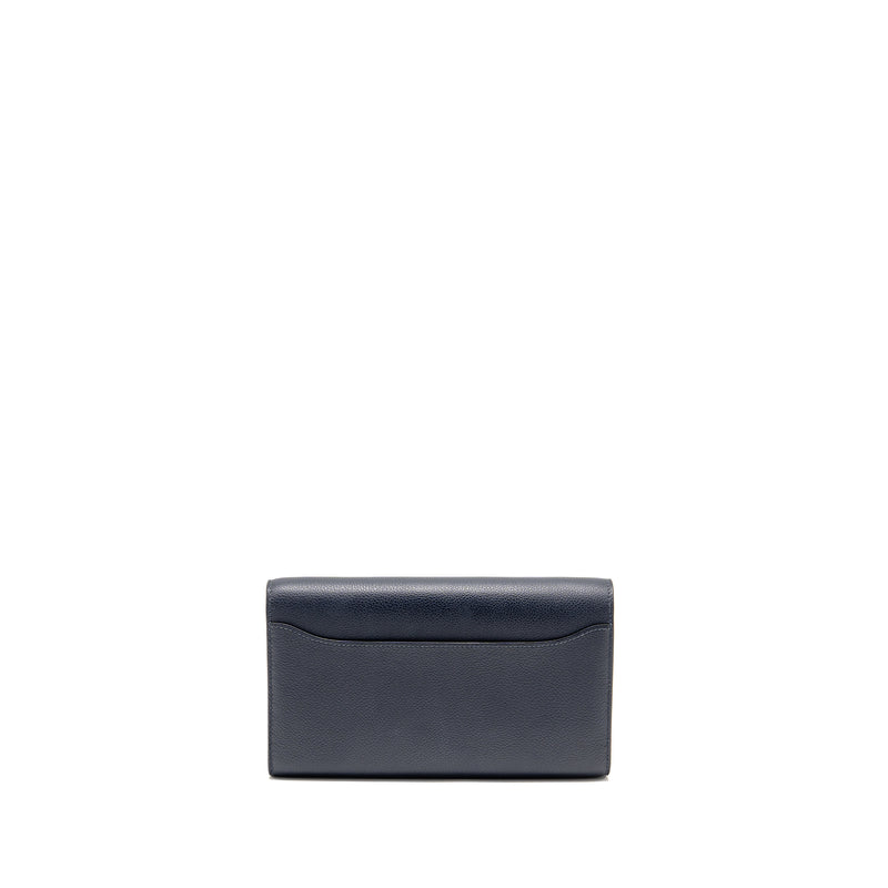Hermes Constance to Go Evercolor Blue Nuit GHW Stamp Z