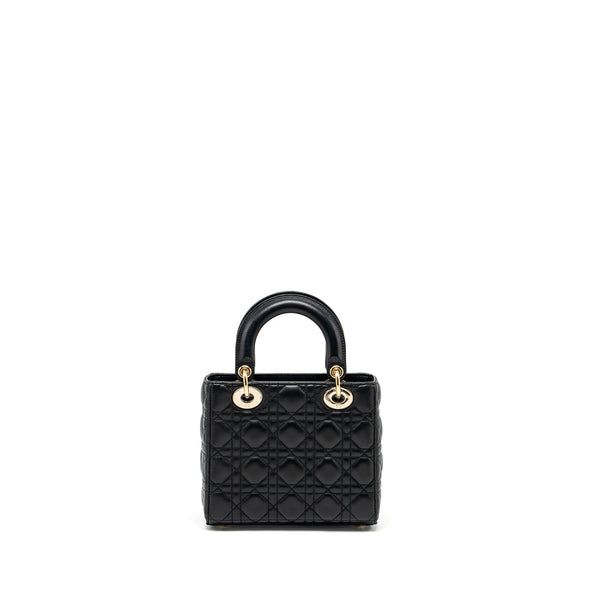 Dior Small Lady Dior Bag Lambskin Black LGHW