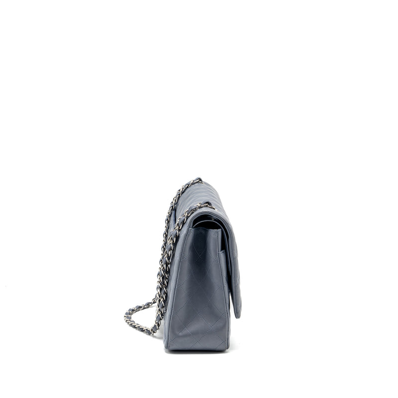 Chanel Maxi Classic Double Flap Bag Lambskin lavender blue SHW