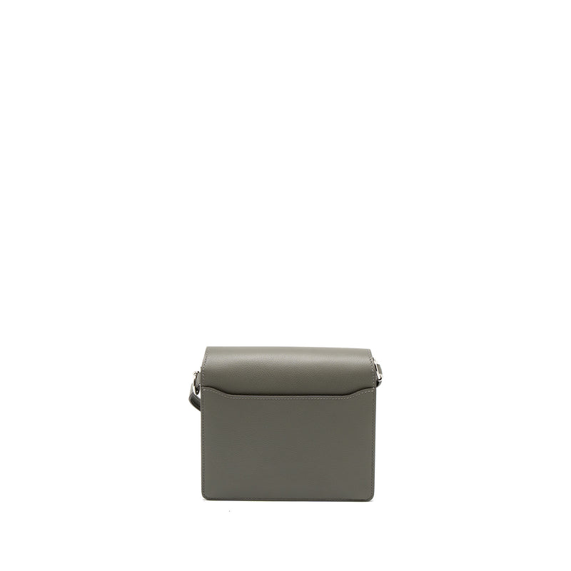 Hermes Mini Roulis Evercolor Gris Meyer SHW Stamp U