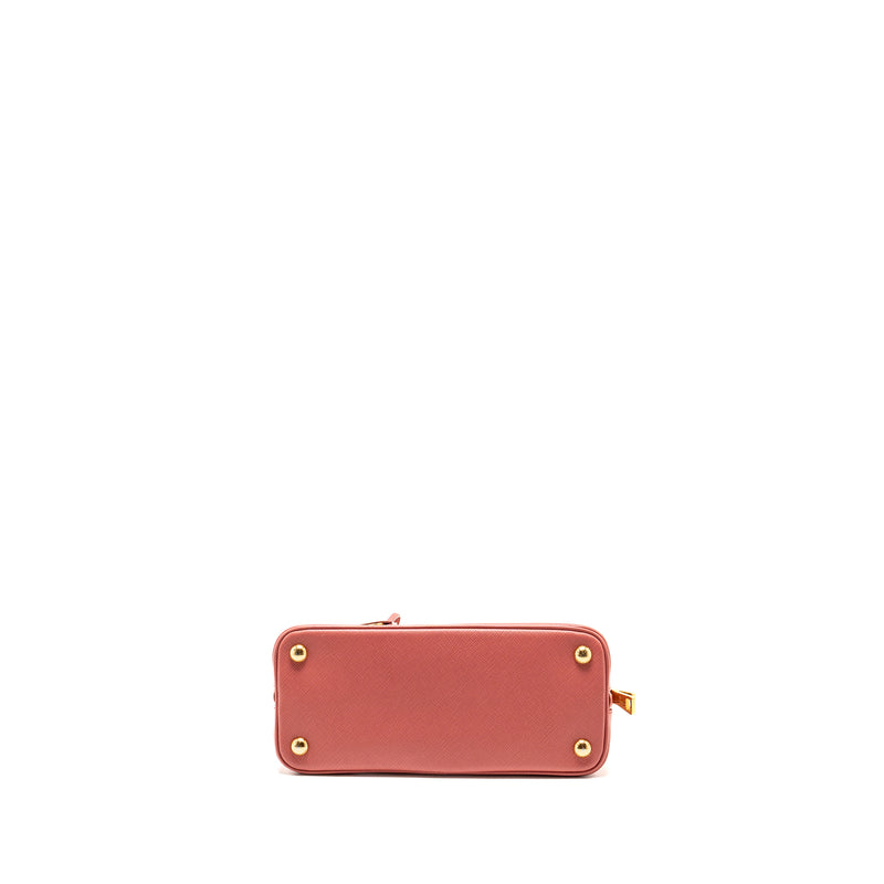 Prada Saffiano promenade Bag Pink GHW