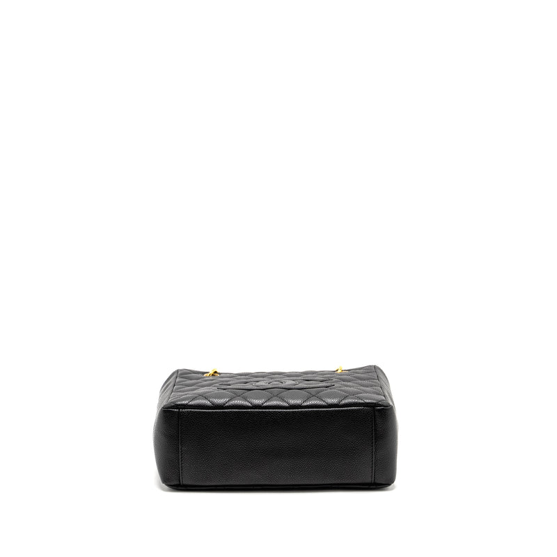 Chanel Petit Shopping Tote Bag Caviar BLACK GHW
