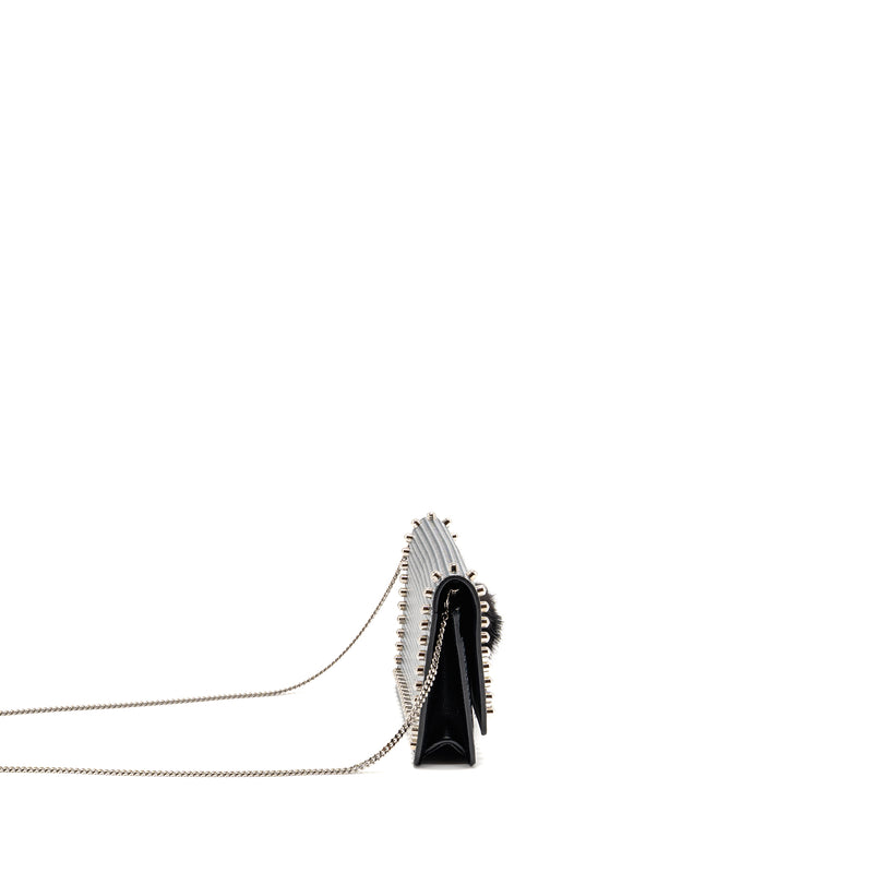 Fendi Karlito Wallet on Chain Leather Multicolour SHW