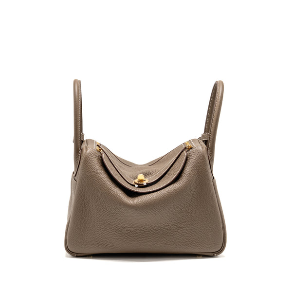 Hermes Lindy 30 Clemence Etoupe GHW stamp U