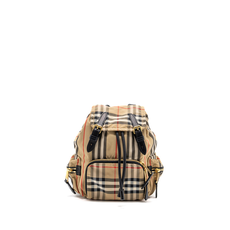 burberry a1 mini backpack Burberry mini backpack nylon multicolor GHW