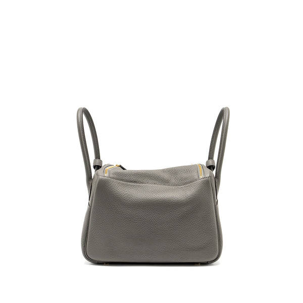 Hermes Lindy 26 Clemence 0L Gris Meyer GHW Stamp U