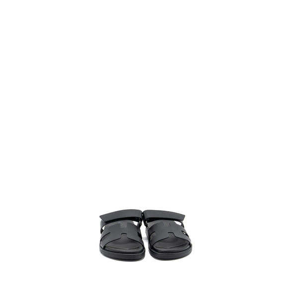 Hermes size 37.5 Chypre sandal black
