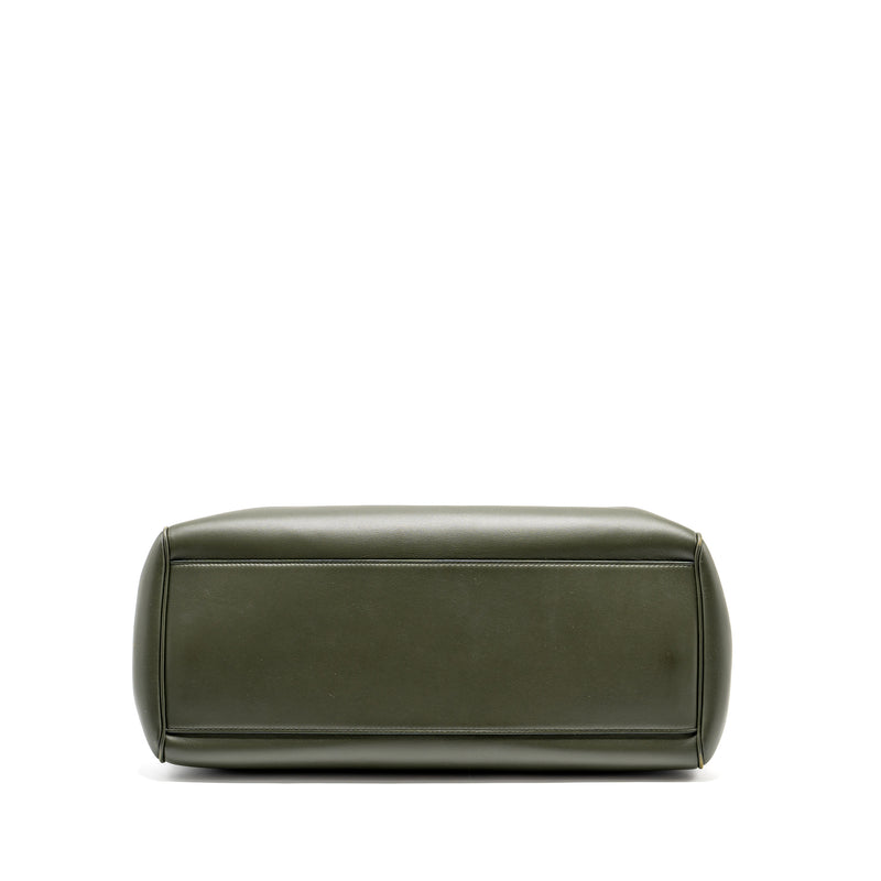 Celine Large Soft 16 Bag Smooth Calfskin Dark Green GHW