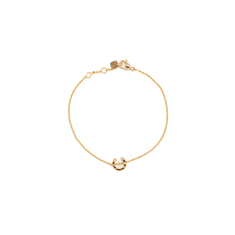 Chanel coco bracelet 18k beige gold