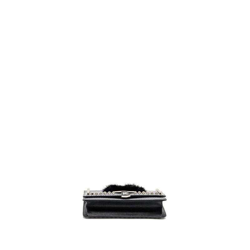 Fendi Karlito Wallet on Chain Leather Multicolour SHW