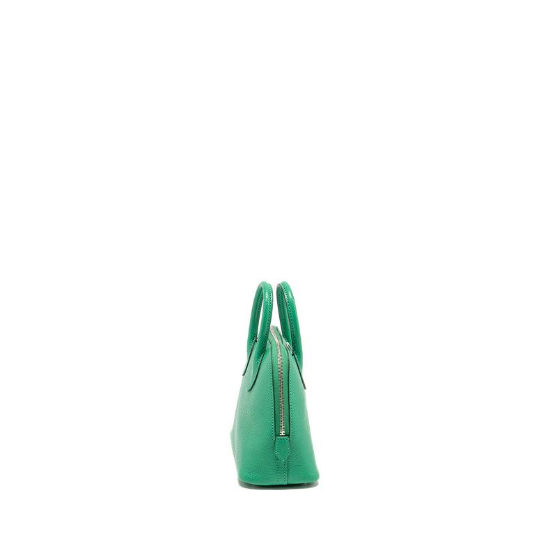 Hermes Mini Bolide Chèvre Mysore 6W Menthe SHW Stamp U
