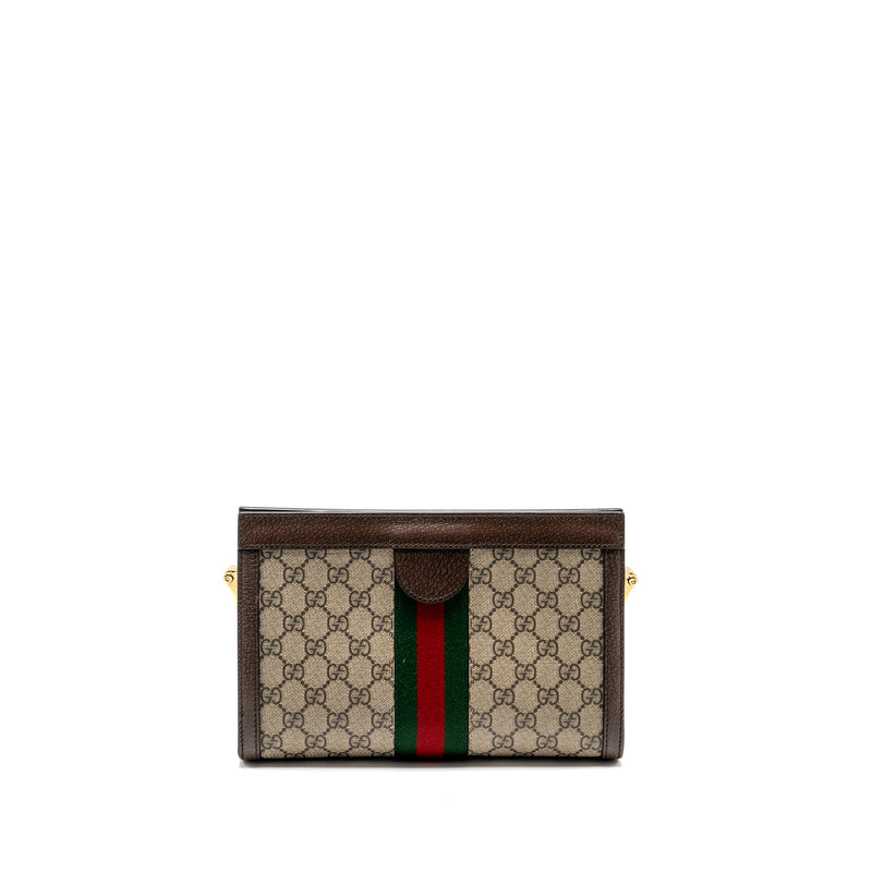 Gucci Ophidia Small Shoulder Bag GG Supreme Canvas/Leather GHW