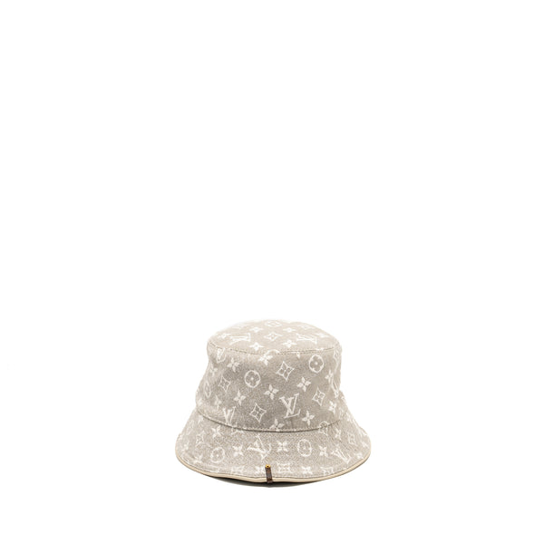 Louis Vuitton Monogram Jacquard Denim Bucket Hat Light Grey/Multidolour