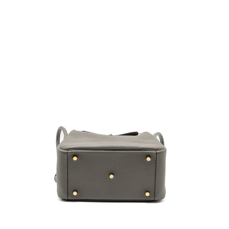 Hermes Lindy 26 Clemence 0L Gris Meyer GHW Stamp U