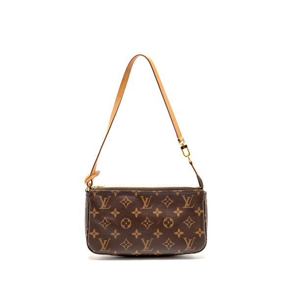 Louis Vuitton Pochette Accessories Monogram Canvas GHW