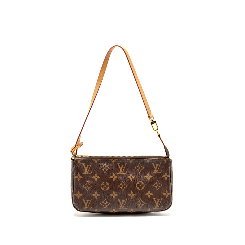 Louis Vuitton Pochette Accessories Monogram Canvas GHW